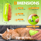 3in1 Steamy Cat Brush