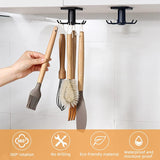 2pcs Under Cabinet Kitchen Utensil Rack