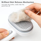 Cat Brush with Release Button